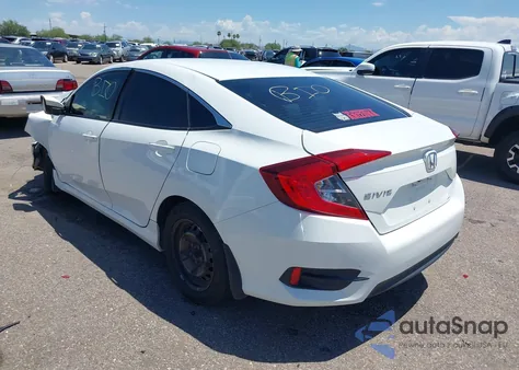 2017 Honda Civic Lx from USA, damaged, VIN 19XFC2E56HE079212